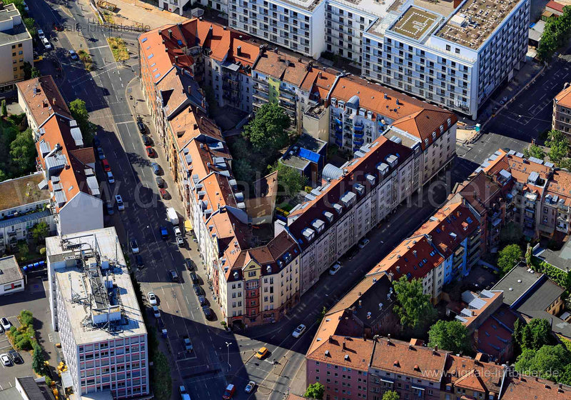 Luftaufnahme St. Peter in Nürnberg | Mittelfranken, Bayern