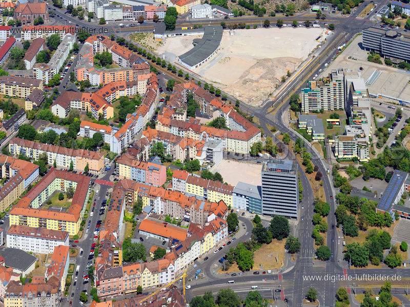 Luftaufnahme St. Peter in Nürnberg | Mittelfranken, Bayern
