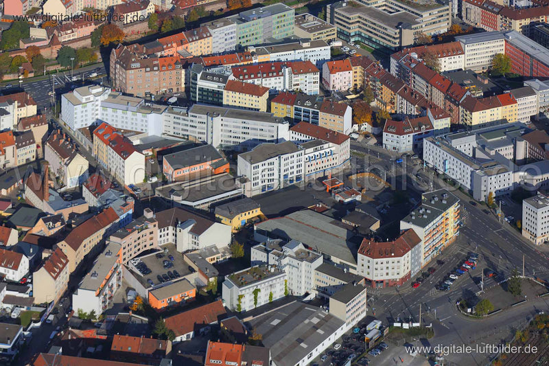 Luftaufnahme Steinbühler Straße in Nürnberg | Mittelfranken, Bayern