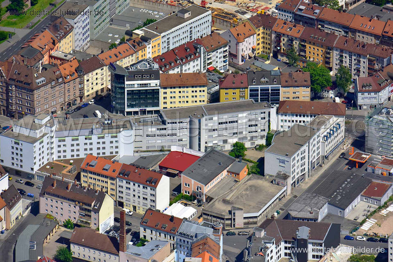 Luftaufnahme Steinbühler Straße in Nürnberg | Mittelfranken, Bayern