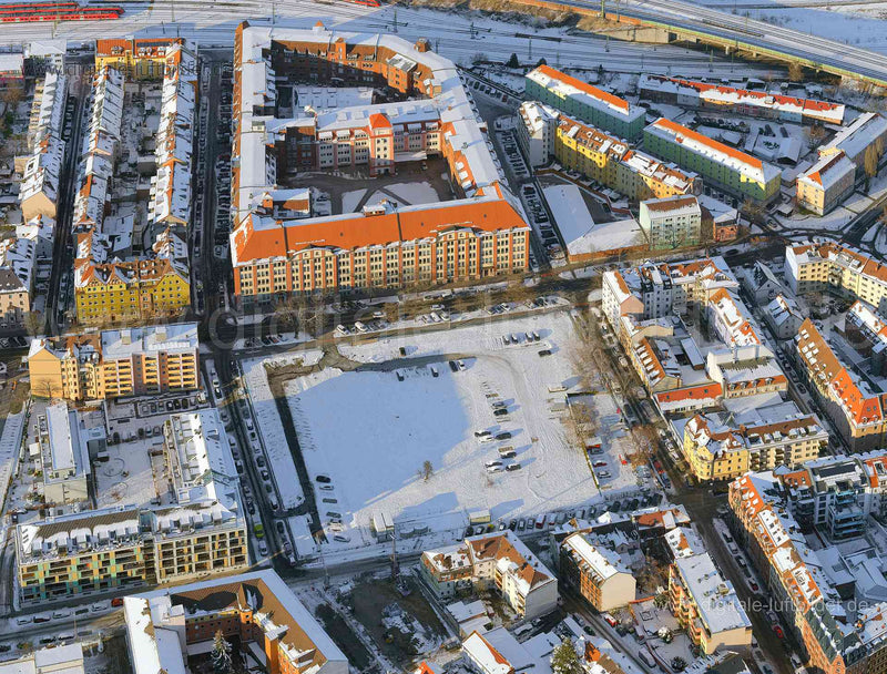Luftaufnahme Stephanstraße in Nürnberg | Mittelfranken, Bayern