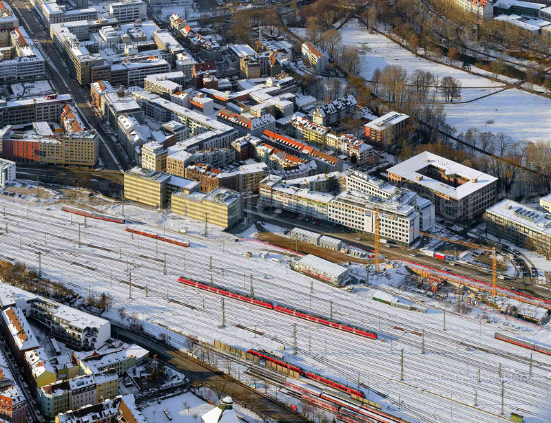Luftaufnahme Stephanstraße in Nürnberg | Mittelfranken, Bayern