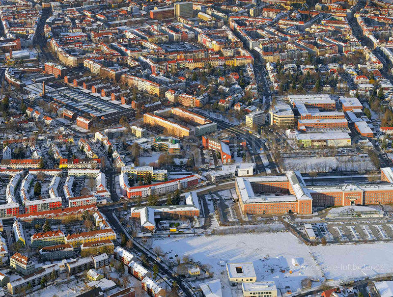 Luftaufnahme Südstadt in Nürnberg | Mittelfranken, Bayern