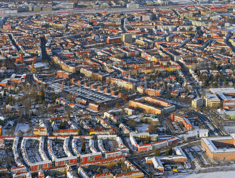 Luftaufnahme Südstadt in Nürnberg | Mittelfranken, Bayern