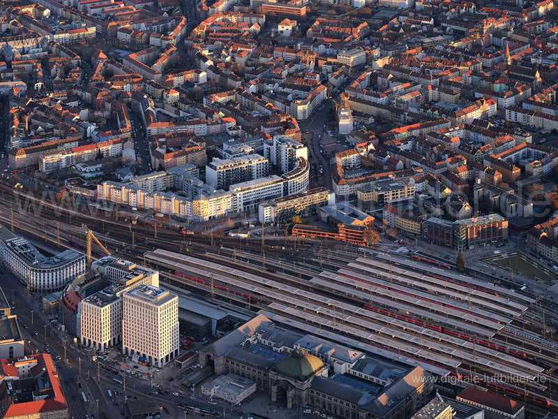 Luftaufnahme Südstadt in Nürnberg | Mittelfranken, Bayern