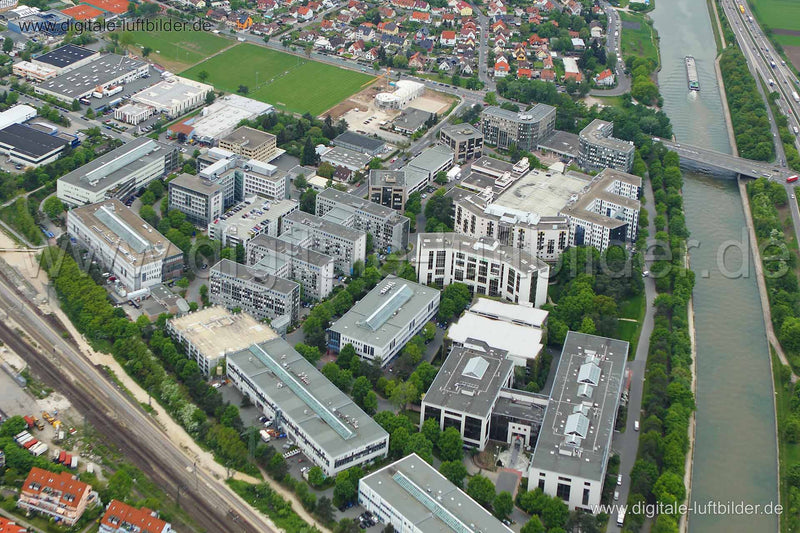 Luftaufnahme Südwestpark in Nürnberg | Mittelfranken, Bayern