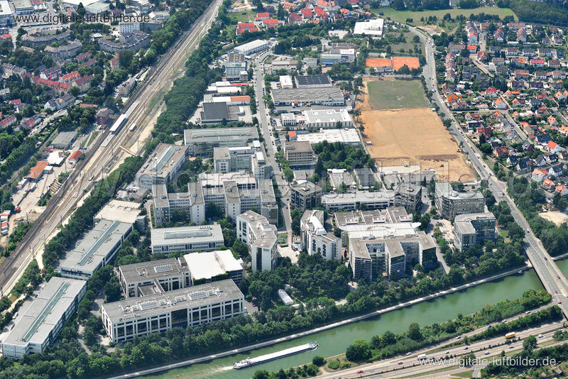 Luftaufnahme Südwestpark in Nürnberg | Mittelfranken, Bayern