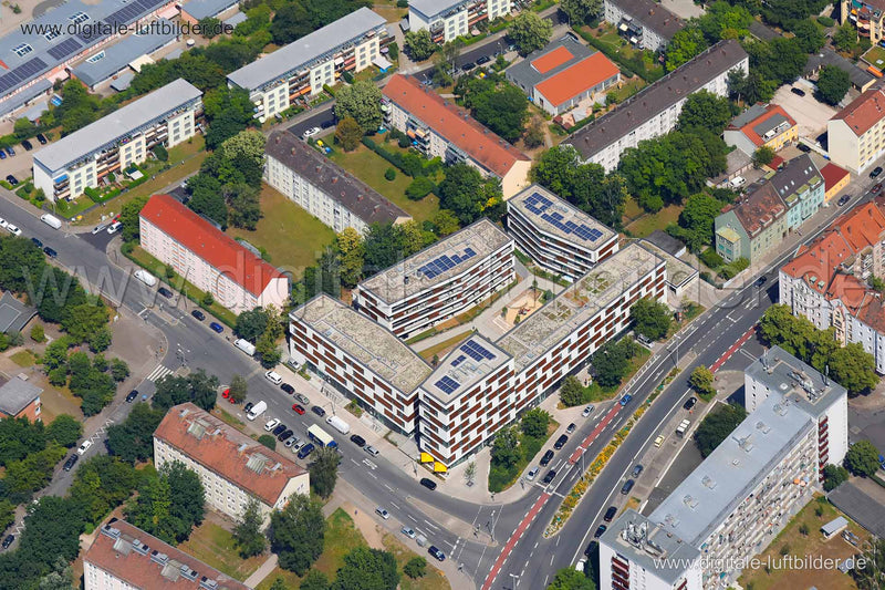 Luftaufnahme Sündersbühl in Nürnberg | Mittelfranken, Bayern