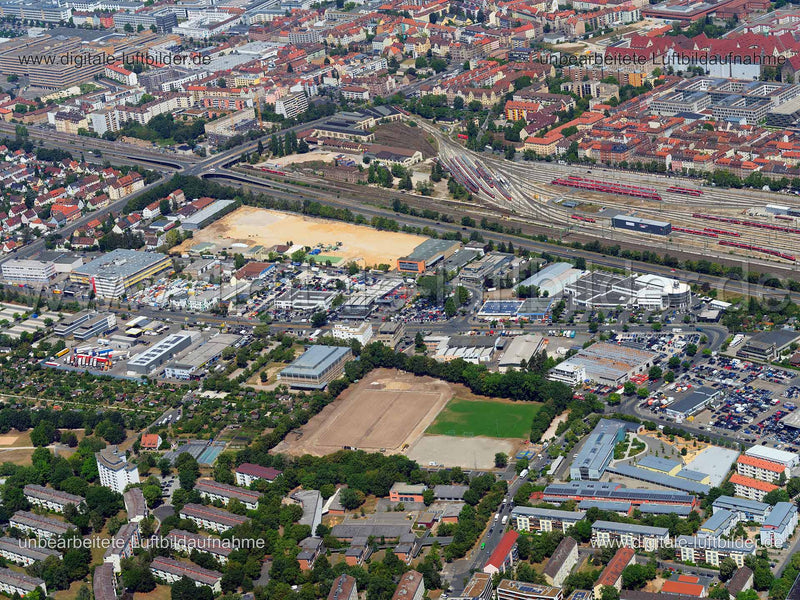 Luftaufnahme Sündersbühl in Nürnberg | Mittelfranken, Bayern