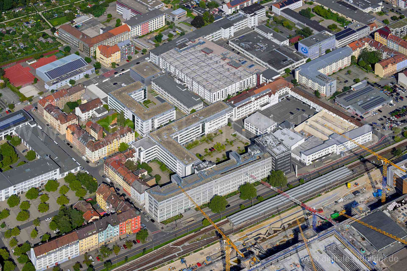 Luftaufnahme TA Mittelstandszentrum in Nürnberg | Mittelfranken, Bayern