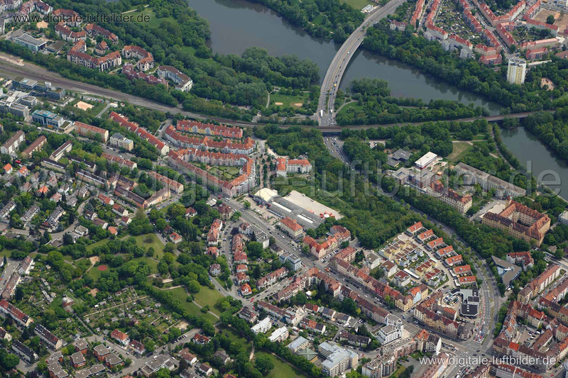 Luftaufnahme Tafelhalle in Nürnberg | Mittelfranken, Bayern