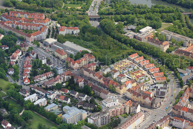 Luftaufnahme Tafelhalle in Nürnberg | Mittelfranken, Bayern