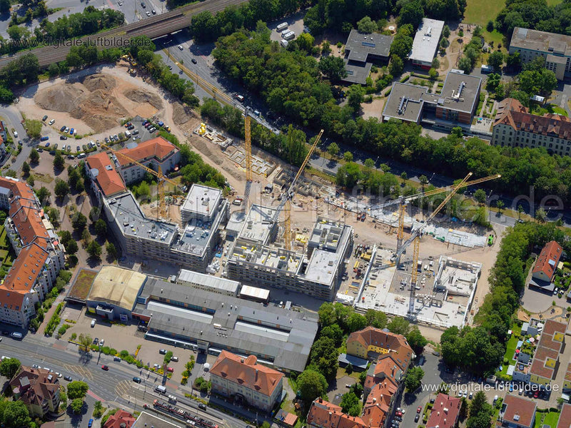 Luftaufnahme Tafelhalle in Nürnberg | Mittelfranken, Bayern