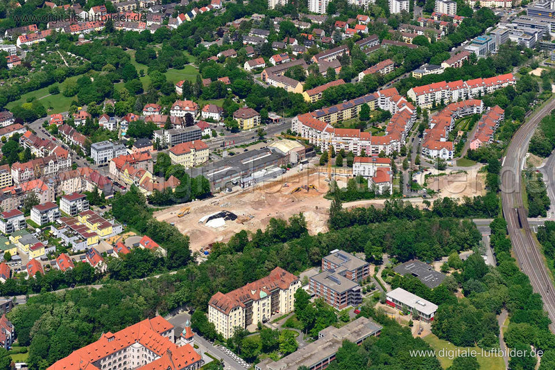 Luftaufnahme Tafelhalle in Nürnberg | Mittelfranken, Bayern