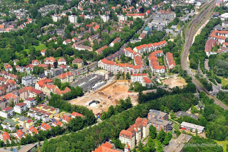 Luftaufnahme Tafelhalle in Nürnberg | Mittelfranken, Bayern