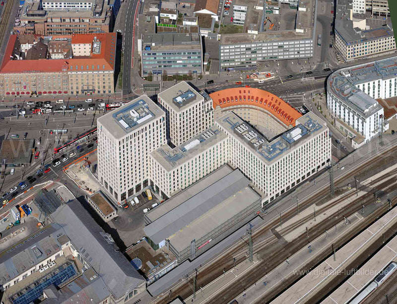 Luftaufnahme Deutsche Bundesbank in Nürnberg | Mittelfranken, Bayern