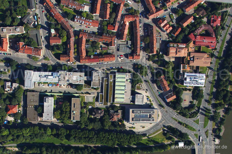 Luftaufnahme Technische Universität Nürnberg-Erlagen in Nürnberg | Mittelfranken, Bayern