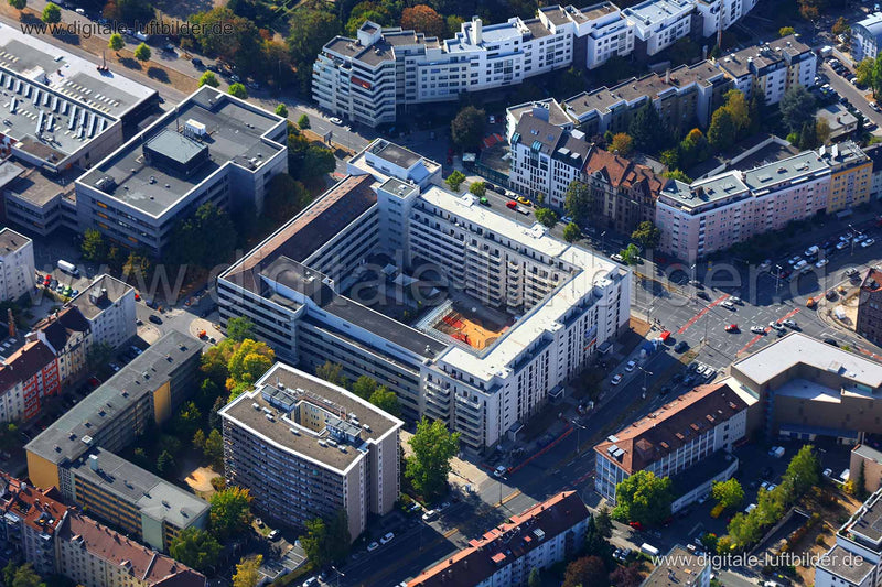 Luftaufnahme Tempohaus in Nürnberg | Mittelfranken, Bayern