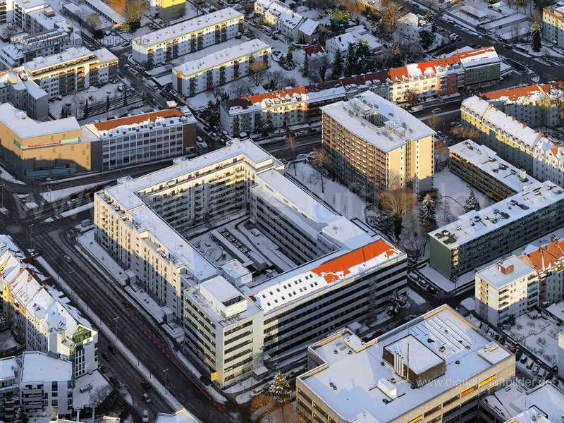 Luftaufnahme Tempohaus in Nürnberg | Mittelfranken, Bayern