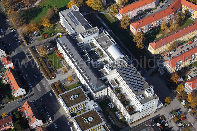 Luftaufnahme Theresien-Krankenhaus in Nürnberg | Mittelfranken, Bayern