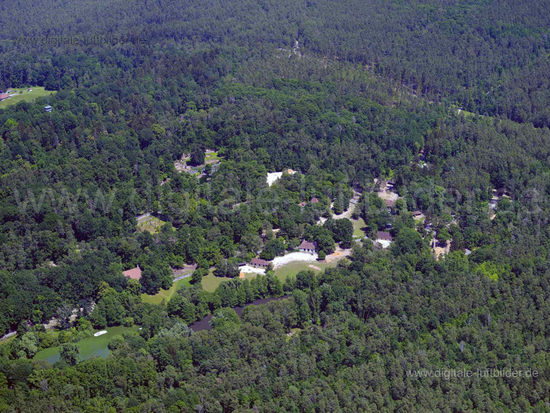 Luftaufnahme Tiergarten in Nürnberg | Mittelfranken, Bayern
