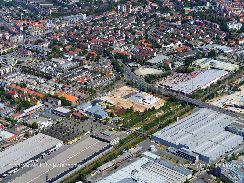 Luftaufnahme Tillypark in Nürnberg | Mittelfranken, Bayern