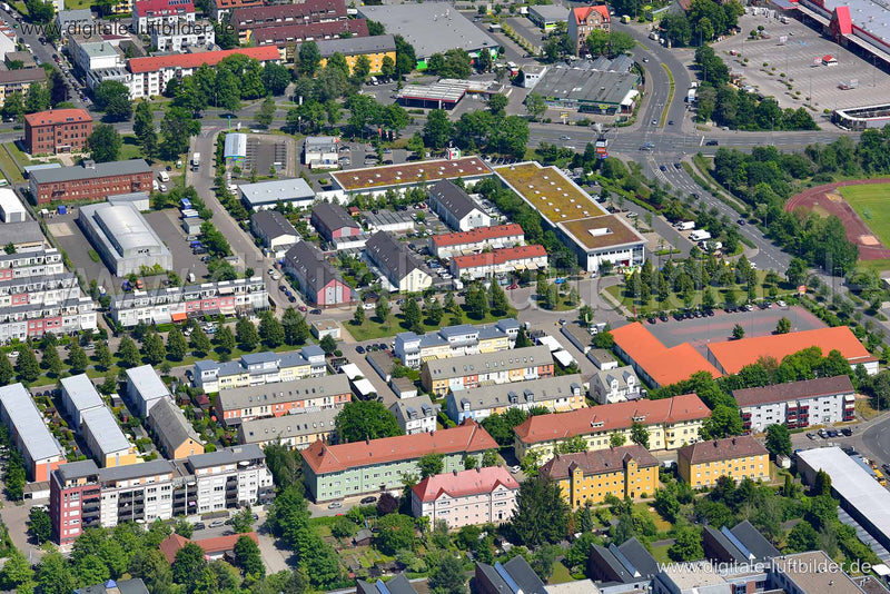 Luftaufnahme Tillypark in Nürnberg | Mittelfranken, Bayern