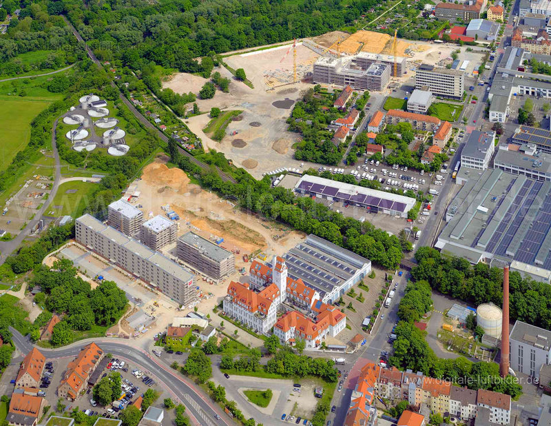 Luftaufnahme Tramlofts in Nürnberg | Mittelfranken, Bayern