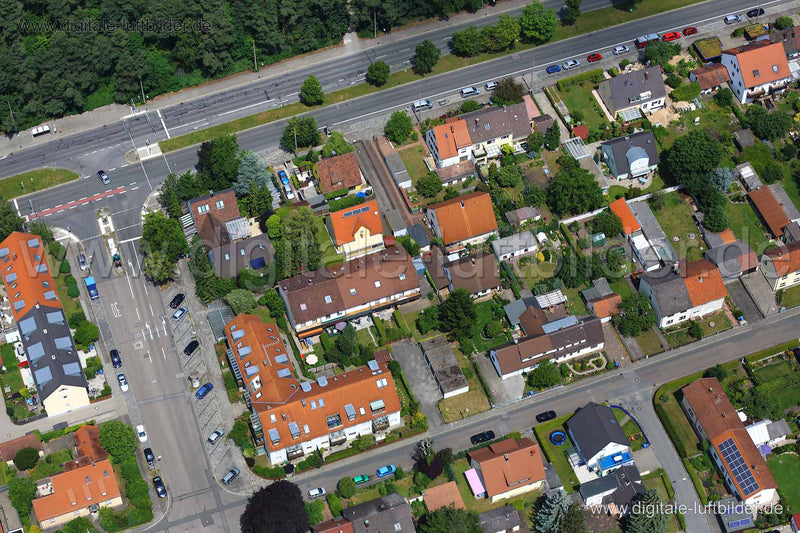 Luftaufnahme Trierer Straße in Nürnberg | Mittelfranken, Bayern