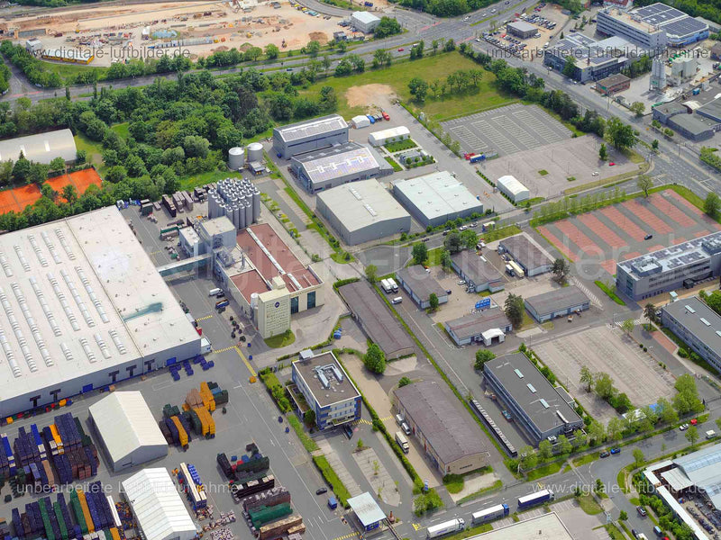 Luftaufnahme Tucher Bräu AG Abfüllanlage in Nürnberg | Mittelfranken, Bayern