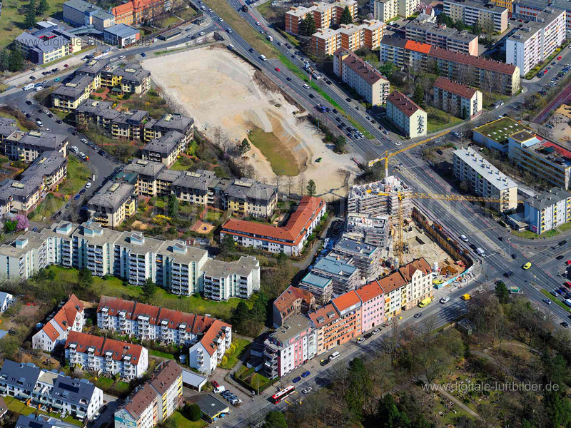 Luftaufnahme Umweltbank & Flora54 in Nürnberg | Mittelfranken, Bayern