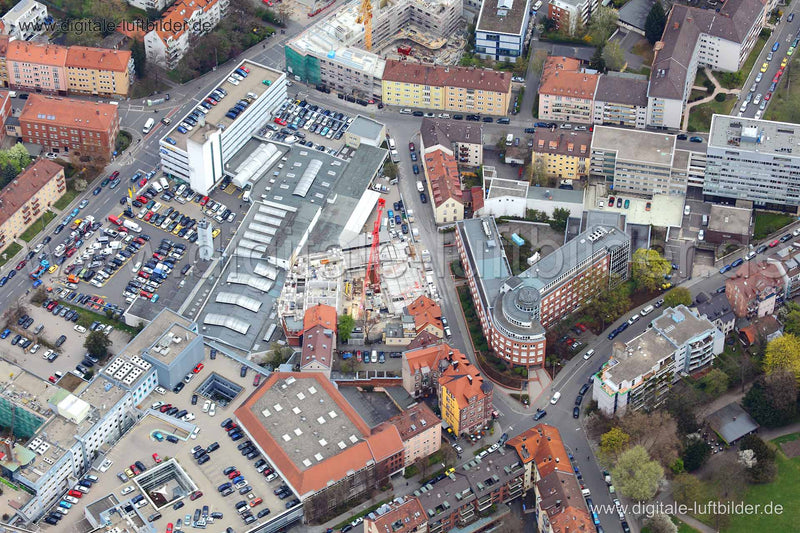 Luftaufnahme Untere Turnstraße in Nürnberg | Mittelfranken, Bayern