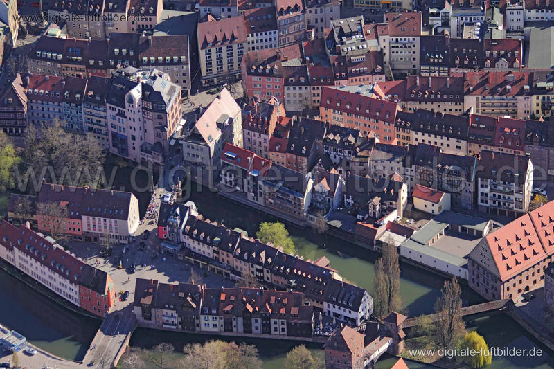 Luftaufnahme Untere Wörthstraße in Nürnberg | Mittelfranken, Bayern
