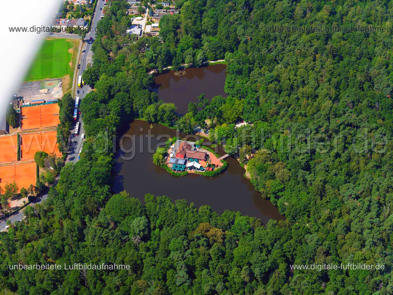 Luftaufnahme Valznerweiher in Nürnberg | Mittelfranken, Bayern