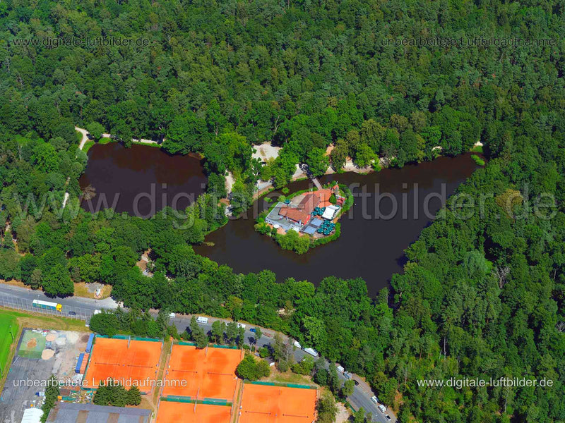Luftaufnahme Valznerweiher in Nürnberg | Mittelfranken, Bayern