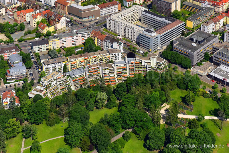 Luftaufnahme Virchowstraße in Nürnberg | Mittelfranken, Bayern