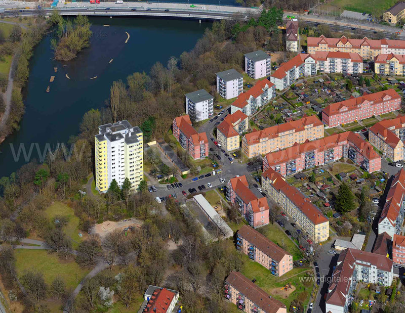 Luftaufnahme Wagenseilstraße in Nürnberg | Mittelfranken, Bayern