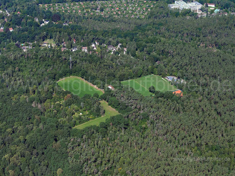 Luftaufnahme Waldsportplatz in Nürnberg | Mittelfranken, Bayern