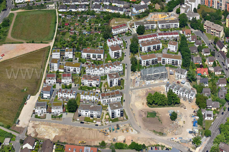 Luftaufnahme Wallensteinstraße in Nürnberg | Mittelfranken, Bayern