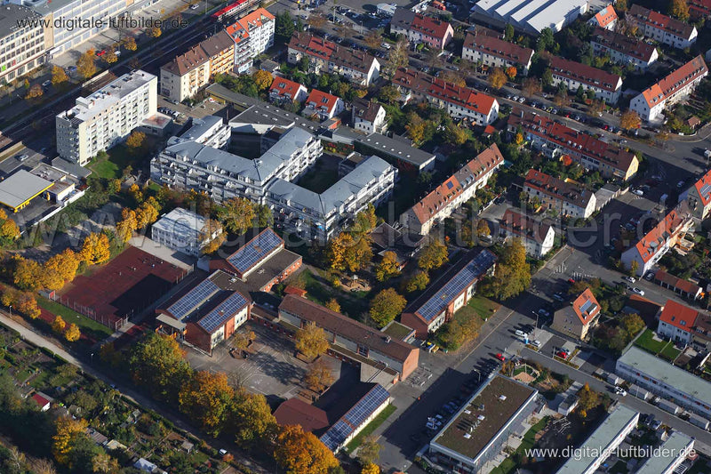 Luftaufnahme Wandererstraße in Nürnberg | Mittelfranken, Bayern
