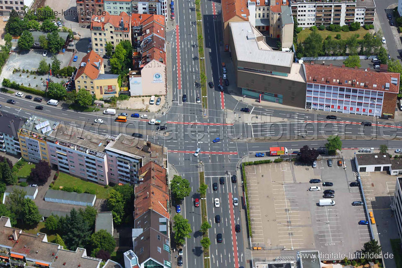 Luftaufnahme Welserstraße in Nürnberg | Mittelfranken, Bayern