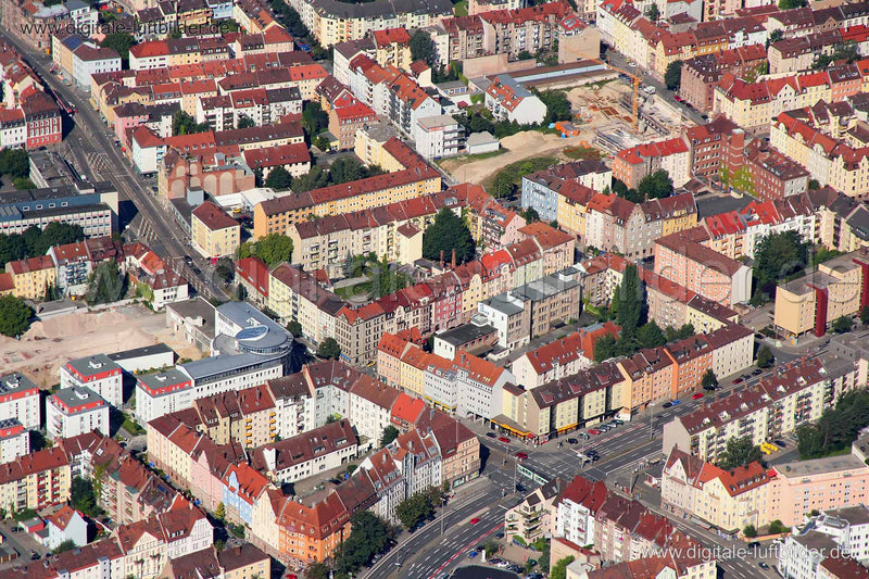 Luftaufnahme Welserstraße in Nürnberg | Mittelfranken, Bayern