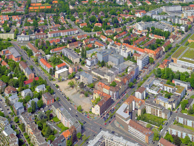 Luftaufnahme Welserstraße in Nürnberg | Mittelfranken, Bayern