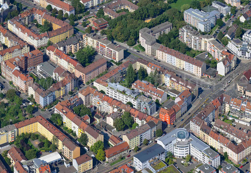 Luftaufnahme Welserstraße in Nürnberg | Mittelfranken, Bayern