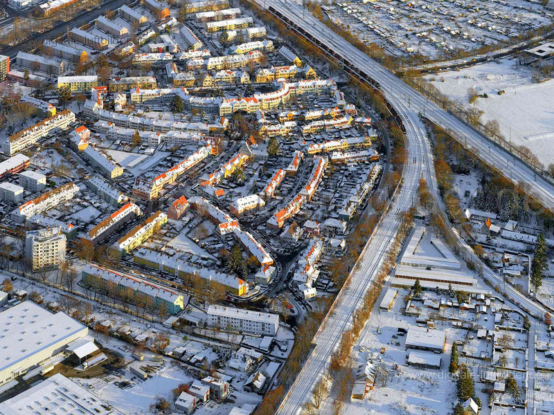 Luftaufnahme Werderau in Nürnberg | Mittelfranken, Bayern