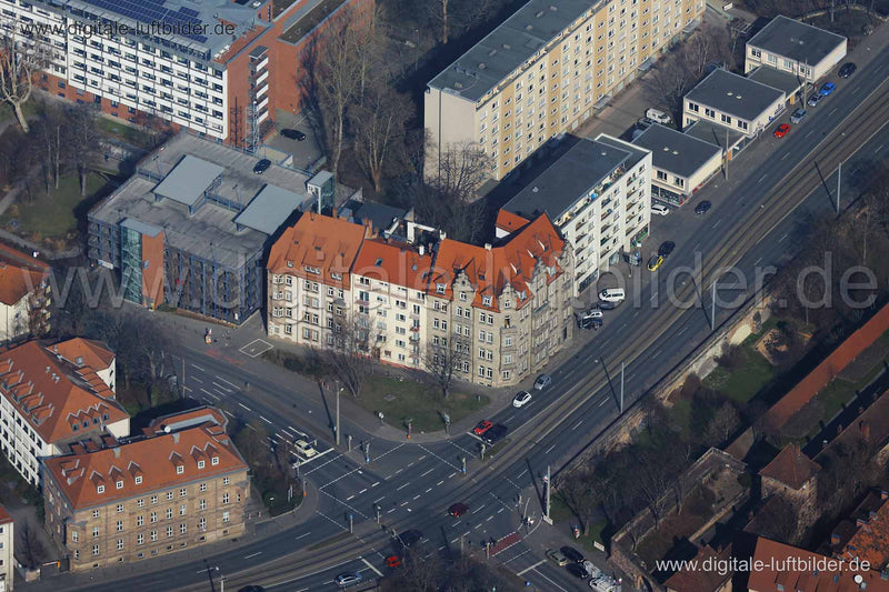 Luftaufnahme Westtorgraben in Nürnberg | Mittelfranken, Bayern