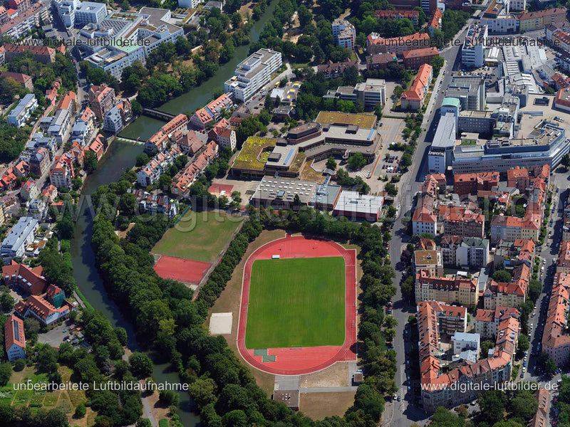 Luftaufnahme Wilhelm-Löhe-Schule in Nürnberg | Mittelfranken, Bayern