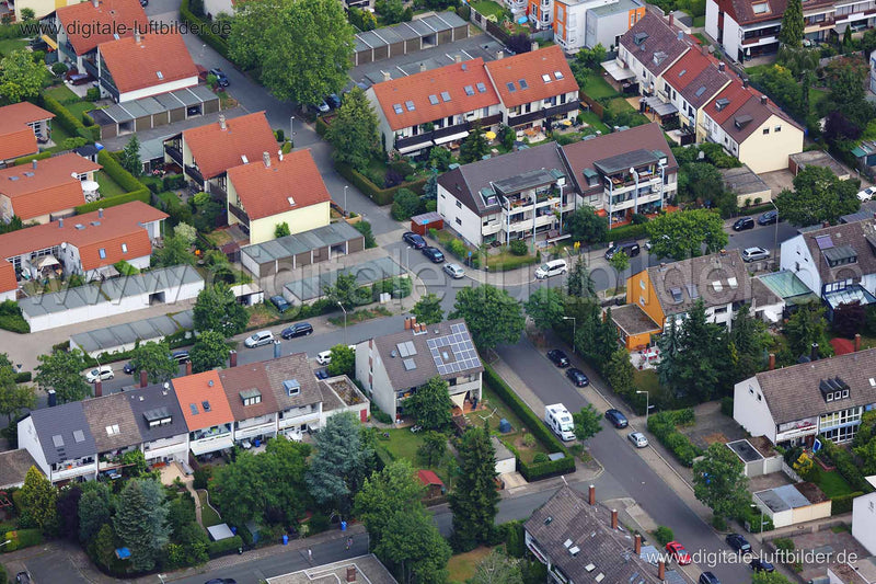Luftaufnahme Wilhelmshavener Straße in Nürnberg | Mittelfranken, Bayern