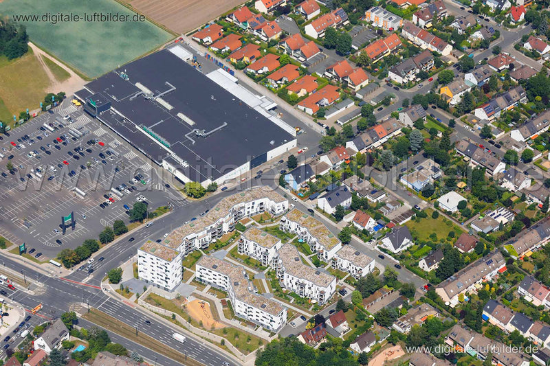 Luftaufnahme Wilhelmshavener Straße in Nürnberg | Mittelfranken, Bayern