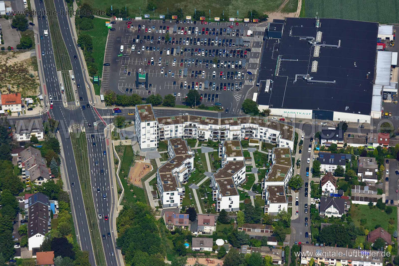 Luftaufnahme Wilhelmshavener Straße in Nürnberg | Mittelfranken, Bayern